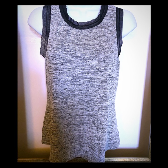 RACHEL Rachel Roy Tops - Rachel Roy Knit Racer Back Tank with Zip Sz Small